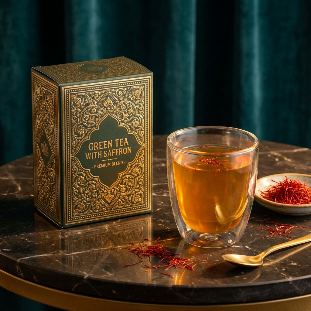 Sultan Green Tea with Saffron
